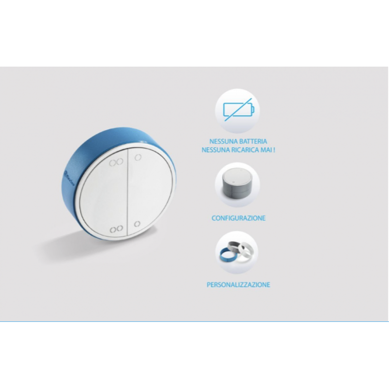 Botón buscador BEYON YESLY 2 canales Blanco 1Y.13.B10