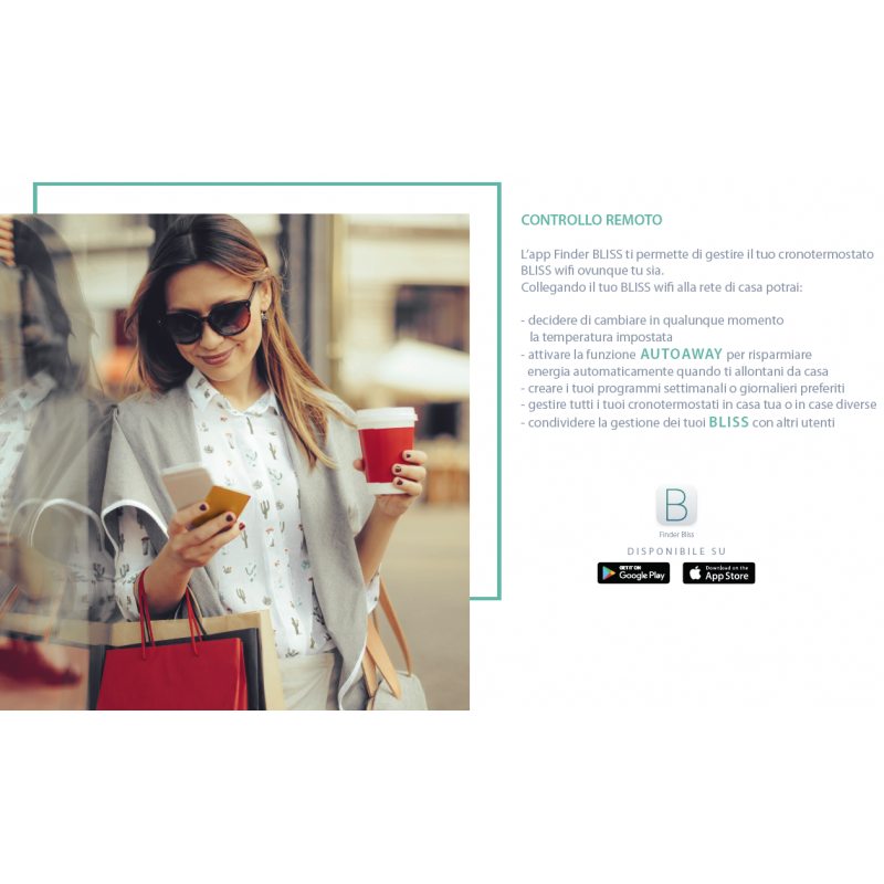 Buscador de cronotermostato BLISS WIFI 1C.9190030W07