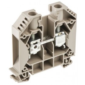 Clamp Weidmuller modular through-16MMQ Beige...