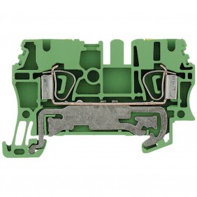 Pince Weidmuller modulaire conducteur de protection 2,5 MMQ 1608640000