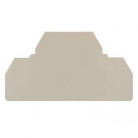 Plaque d'extrémité Weidmuller séparation ZDU4 1632090000