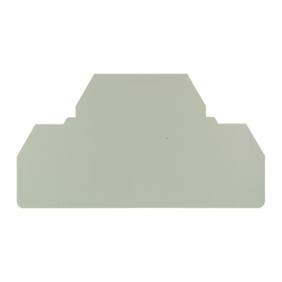 Plaque d'extrémité Weidmuller séparation ZDU2,5 DOP 1674730000