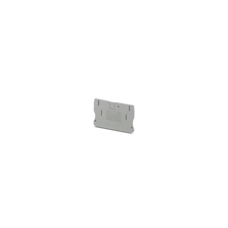End plate Phoenix D-PT10 Grey 3212057