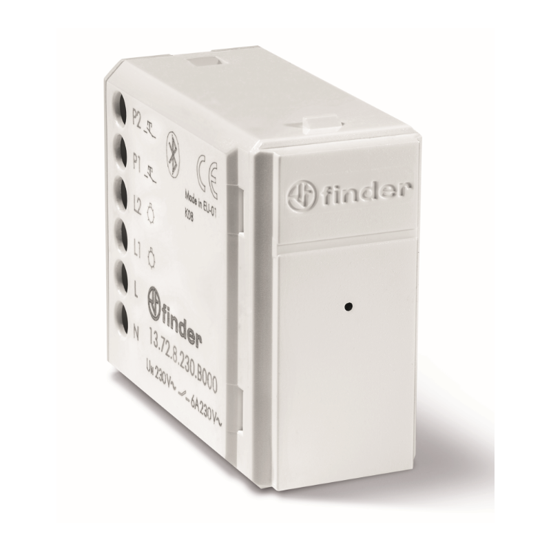 Relè multifunzione Finder Yesly Bluetooth 2 Canali BLE 13728230B000