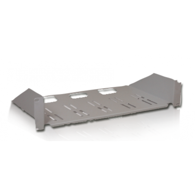 Tablette fixe le Point 2 de l'unité de 20Kg 250mm armoire rack 19" Noir 20281N