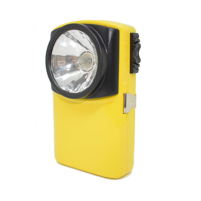 Flashlight Holster Plate in yellow metal TAT160ASS