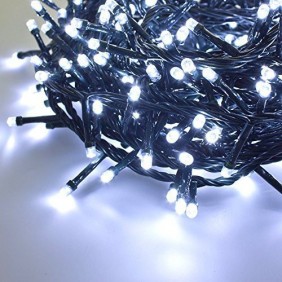 Series Christmas Lights Wimex 100 LED light...