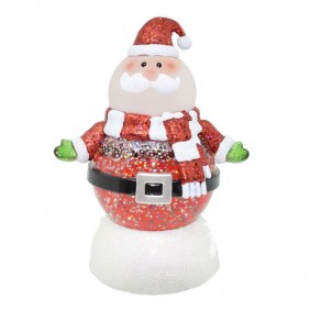 Bonhomme de neige Wimex Santa Claus chatoyantes maxi Led RGB 4501082