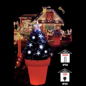 Tree Fir tree with Pot Vimex LED RGB 90cm 4504126