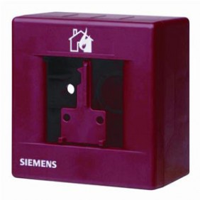 Custodia Siemens rossa per pulsante con chiave...