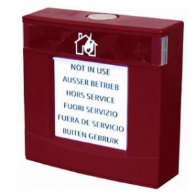 Siemens Red case with glass and key...