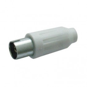 Prise TV Coaxial Melchioni 9.5 MM Blanc 491218697