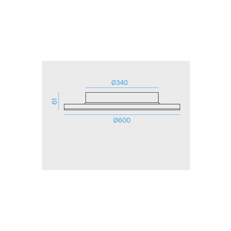 Kit Nobile accessorio per il montaggio a parete per serie LPR60 AR2