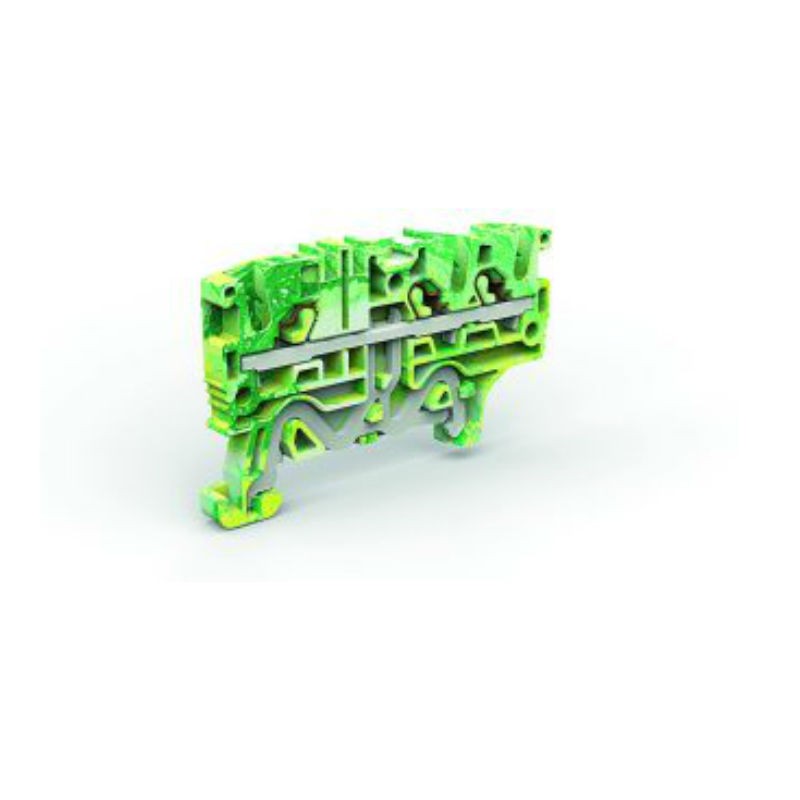 Terminal Cabur earth Push-in 2.5 mm yellow green EFCE200