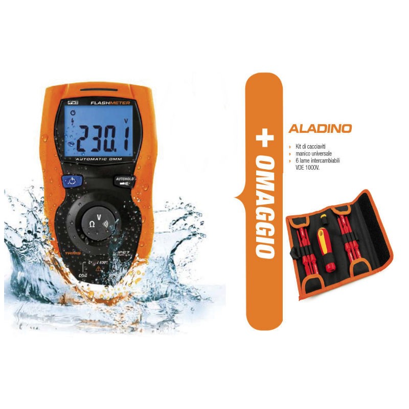 HT Kit Digital-Multimeter mit Schraubendreher-Set HR00011K