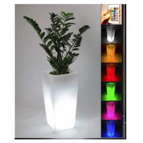 Vase lumineux Starfive Image de Coucher de soleil 85" multicolore avec Batterie