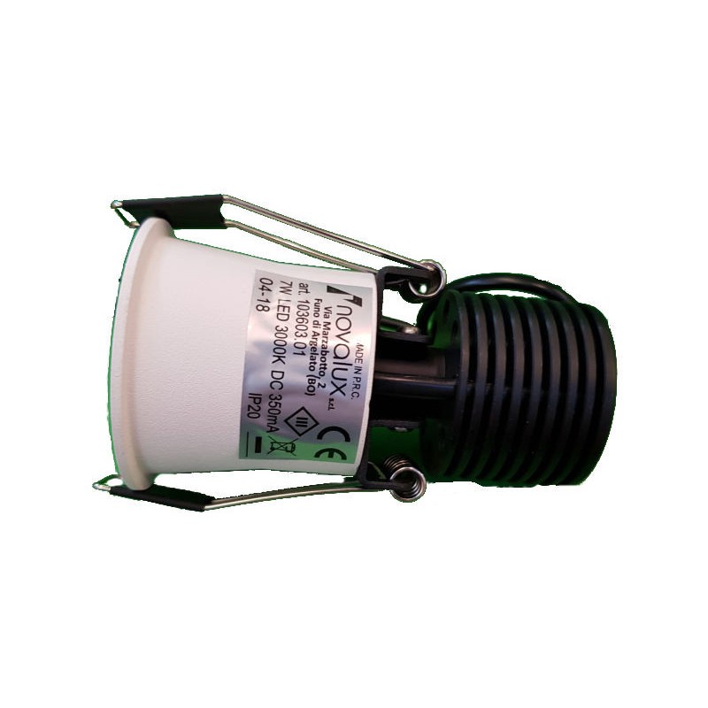 Novalux LED 7W 3000K spot encastré 36° faisceau Blanc 103603.01