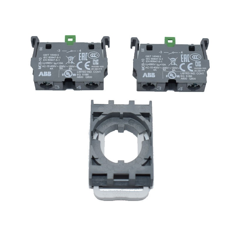 Block Contact, ABB MCBH-20 with support 2NO EO 592 9