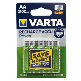 Varta batteria ricaricabile stilo AA 2100mAh...