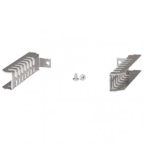 Paire de Supports de montage pour Eaton BPZ-TA/2 placards 116650