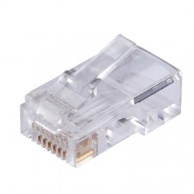 El conector RJ45 Orca 8 posiciones no blindado cable UTP Cat 6 233112-01