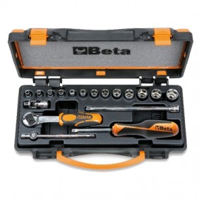 Ensemble Bêta de 13 clés à douilles pans et 5 accessoires 009000953
