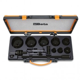 Conjunto de Sierras del agujero Beta para electricistas en caja de metal 004500313