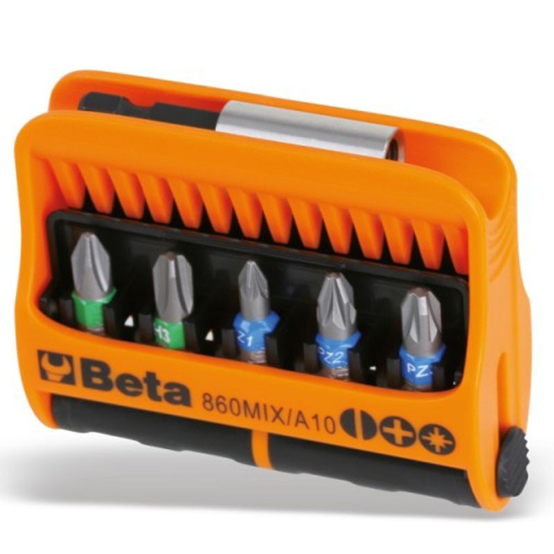 Set 10 einsätze Beta mit halter im etui pocket 008600900