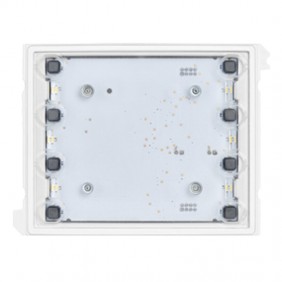 Modulo 8 Pulsanti Urmet Alpha 2 file con espansore 1168/8