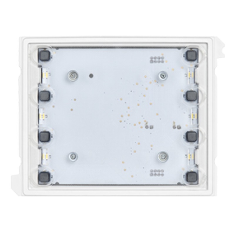 Modulo 8 Pulsanti Urmet Alpha 2 file con espansore 1168/8 Modulo 8 Pulsanti Urmet Alpha 2 file con espansore 1168/8