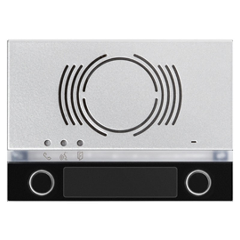 Bezel Urmet Alpha for the external audio with 2 keys Black 1168/132