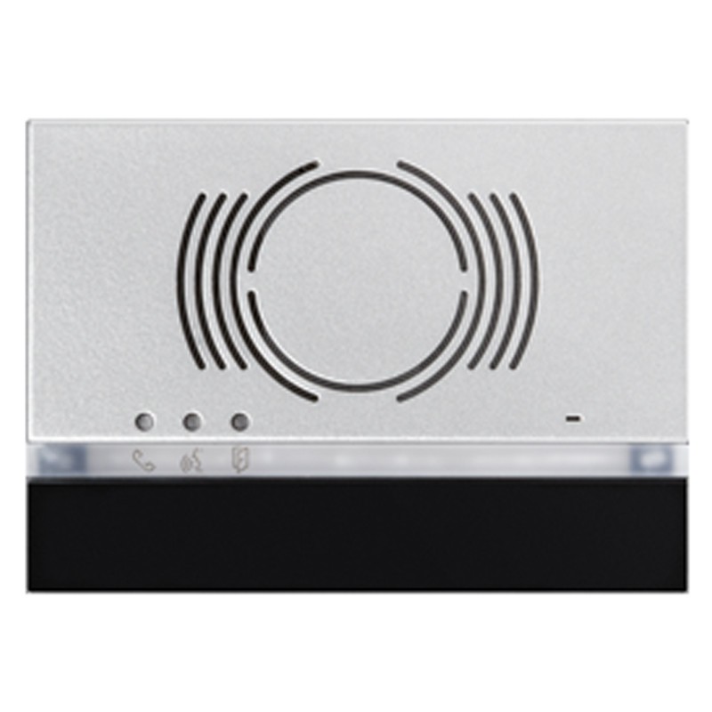 Bedienteil Urmet für Alpha-türstation audio, Schwarz 1168/130