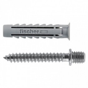 Tasselli Fischer S 6 con doppia vite M6 00500210