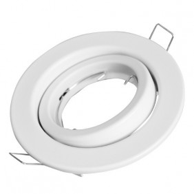 Nobile adjustable recessed spotlight GU10 white...