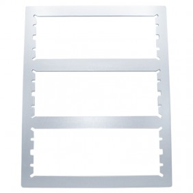 Marco Ras de la Pared Urmet Alfa 9 módulos, 3 Archivos 1168/639