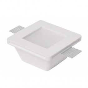 Downlight de yeso de la plaza de alta Ledco de Vidrio GE1020/G