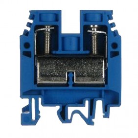 Clamp standard through-Cabur 35mmq Blue CBX62