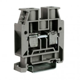 Morsetto passante standard Cabur 25mmq Grigio CBC16GR