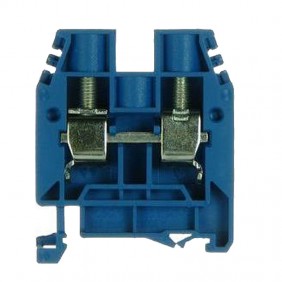 Morsetto passante Cabur 16mmq colore Blu CBI16