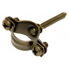 Collare Clips fermatubo in ottone diametro 16...