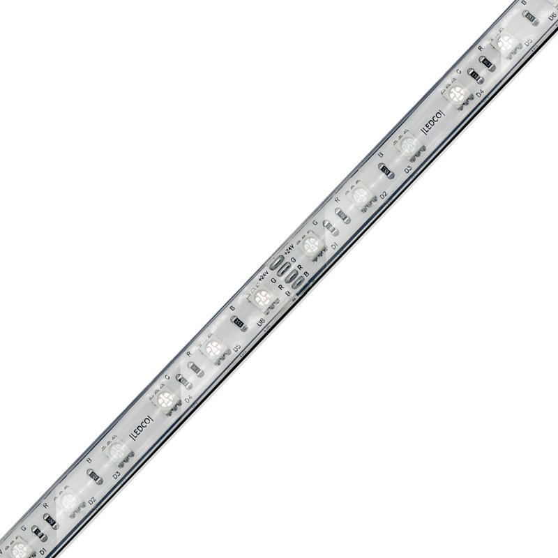 Streifen Strip Led Ledco 72W 24V RGB-Multicolor IP68 5 m SL72RGB68