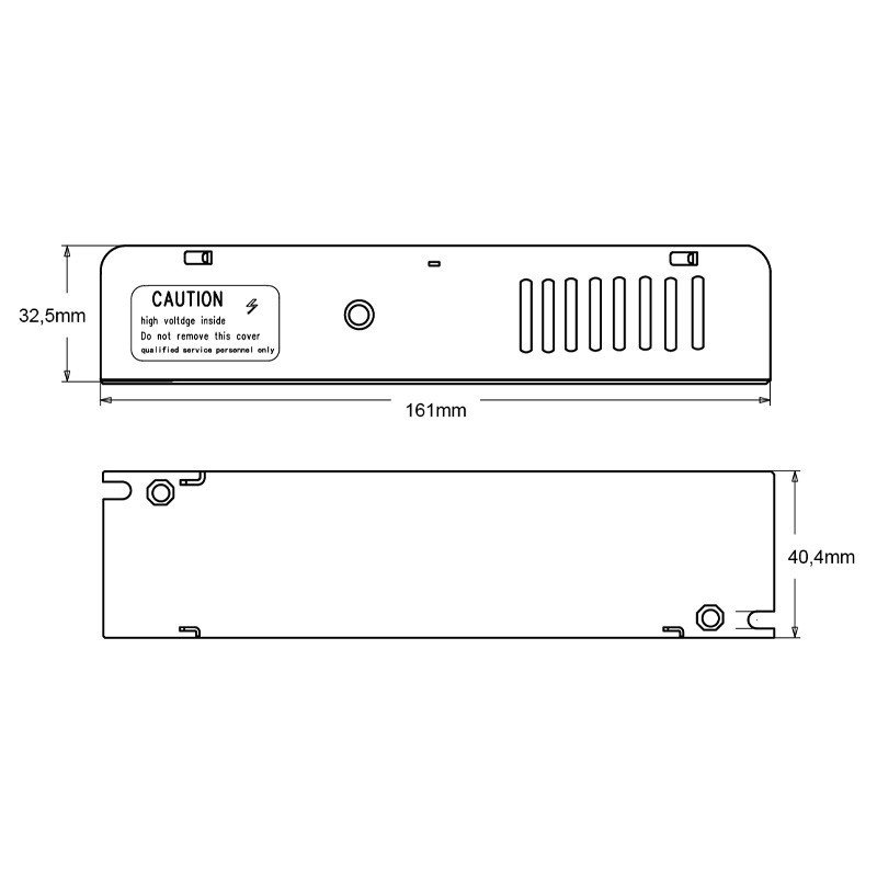 Alimentatore per led Ledco 80W 24V IP20 TR2480