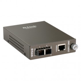 Convertidor de medios D-link RJ45 1GB con puerto de fibra óptica DMC-700SC