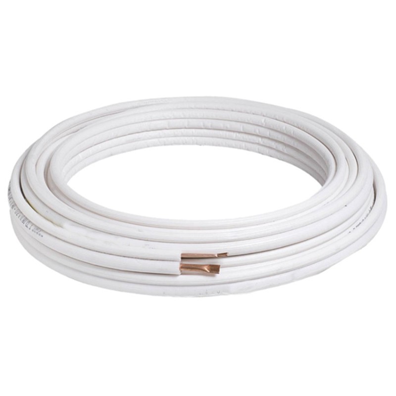 Tube isolé, Cuivre aériens isolés 5/8" 50 mètres NTE0458
