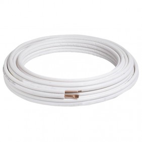 Aislamiento de tubo de Cobre aislado en aire de 3/8" 50 ft NTE0238.08