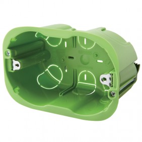 Boîte rectangulaire pour les murs de lumière Gewiss 3 modules GW24403PM