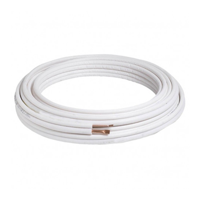 Rohr Isoliert Kupfer für klimaanlagen isolierte 1/4" 50 meter NTE0114.08