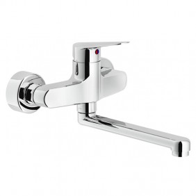 Wall mounted mixer Nobili Blue for washbasin BS101115/CR