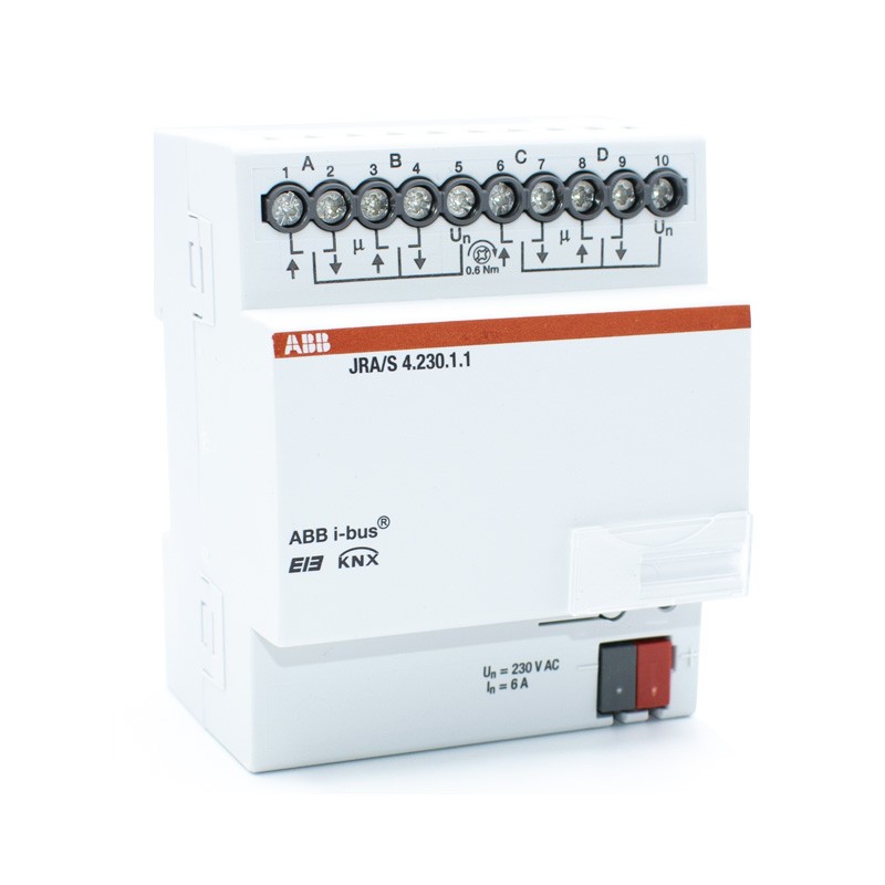 Attuatore per tapparelle Abb KNX JRA/S 4 Canali KNXG005