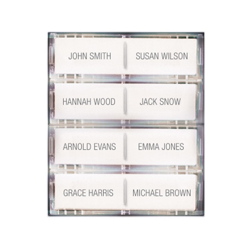 4 Boutons doubles pour le tableau de commande CIAO Comelit CA9212